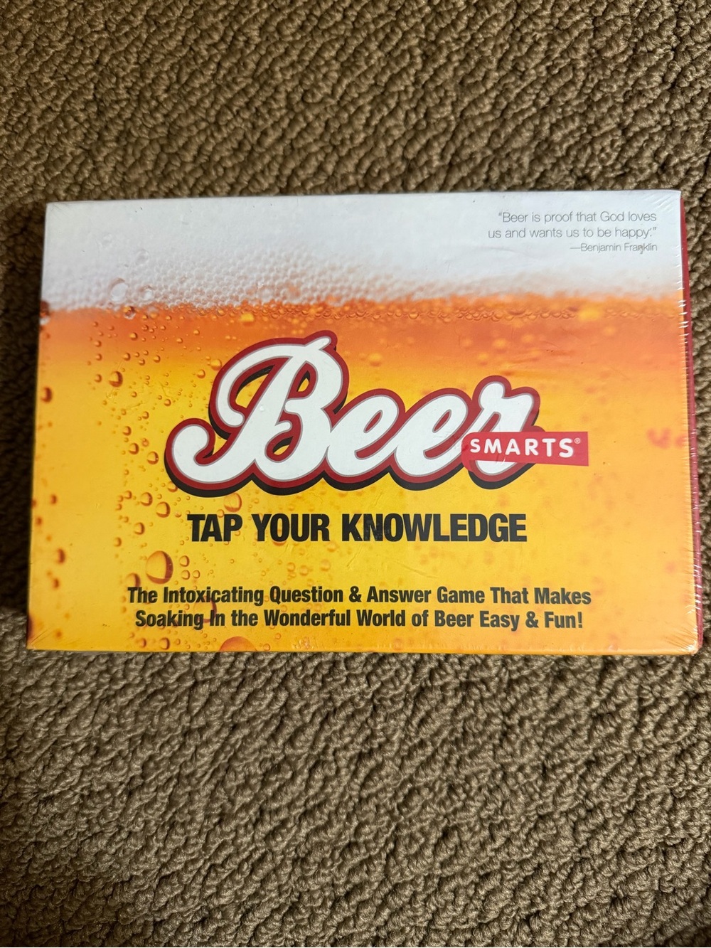 NEW! Beer…Tap Your Knowledge Party Game